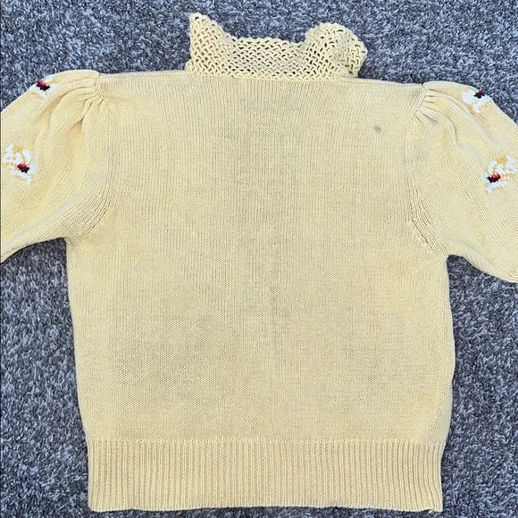 Eagles Eye Floral Knit Button-Up Cardigan - Picture 4 of 4